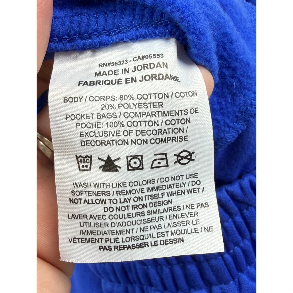 Nike Sportswear Club Fleece Kids Joggers Royal Blue Sweatpants Size Small S